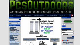 What Pcsoutdoors.com website looked like in 2022 (1 year ago)
