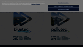 What Pollutec.com website looked like in 2022 (1 year ago)