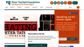 What Petertatchellfoundation.org website looked like in 2022 (1 year ago)