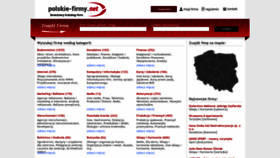 What Polskie-firmy.net website looked like in 2022 (1 year ago)