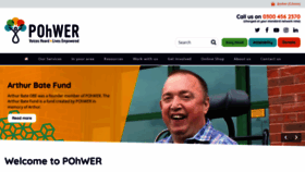 What Pohwer.net website looked like in 2022 (1 year ago)