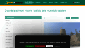 What Poblesdecatalunya.cat website looked like in 2022 (1 year ago)