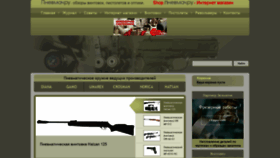 What Pnevmach.ru website looked like in 2022 (1 year ago)