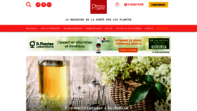 What Plantes-et-sante.fr website looked like in 2022 (1 year ago)