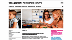 What Phsz.ch website looked like in 2022 (1 year ago)