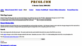 What Prc68.com website looked like in 2022 (1 year ago)
