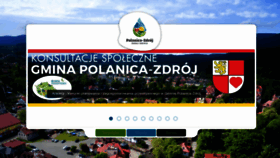 What Polanica.pl website looked like in 2022 (1 year ago)