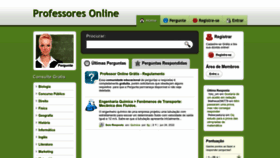 What Professoronline.net website looked like in 2022 (1 year ago)
