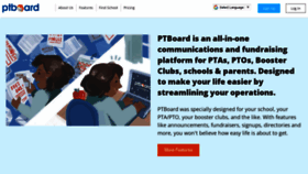 What Ptboard.com website looked like in 2022 (1 year ago)