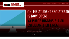What Paisd.org website looked like in 2022 (1 year ago)