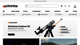 What Picstop.co.uk website looked like in 2022 (2 years ago)