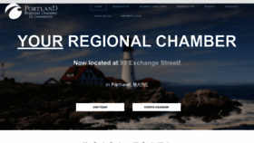 What Portlandregion.com website looked like in 2022 (1 year ago)