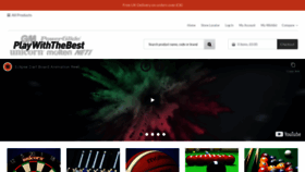What Playwiththebest.com website looked like in 2022 (1 year ago)