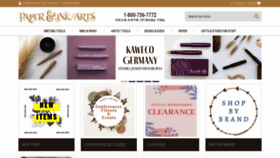 What Paperinkarts.com website looked like in 2022 (2 years ago)