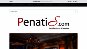 What Penatis.com website looked like in 2022 (1 year ago)