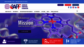 What Porphyriafoundation.com website looked like in 2022 (1 year ago)