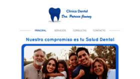 What Patriciadental.com website looked like in 2022 (1 year ago)
