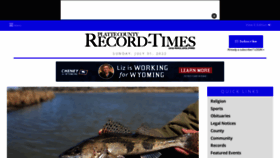What Pcrecordtimes.com website looked like in 2022 (1 year ago)