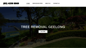 What Protreeservicesgeelong.com.au website looked like in 2022 (1 year ago)