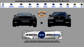 What Passatplus.de website looked like in 2022 (2 years ago)