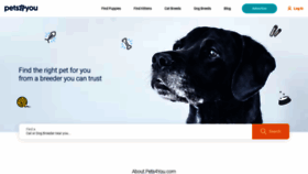 What Pets4you.com website looked like in 2022 (2 years ago)