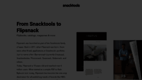 What Podsnack.com website looked like in 2022 (1 year ago)