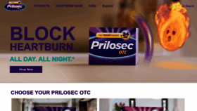 What Prilosecotc.com website looked like in 2022 (1 year ago)