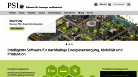 What Psi.de website looked like in 2022 (1 year ago)