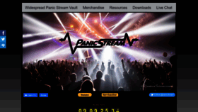 What Panicstream.com website looked like in 2022 (1 year ago)
