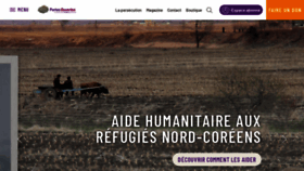 What Portesouvertes.fr website looked like in 2022 (3 years ago)