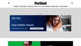 What Portlandmonthlymag.com website looked like in 2022 (1 year ago)