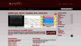 What Phpbb3styles.net website looked like in 2022 (1 year ago)