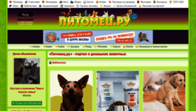 What Pitomec.ru website looked like in 2022 (1 year ago)