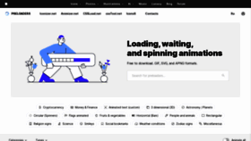 What Preloaders.net website looked like in 2022 (1 year ago)