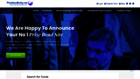 What Prizebondlucky.net website looked like in 2022 (1 year ago)