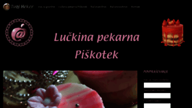 What Piskotek.si website looked like in 2022 (1 year ago)