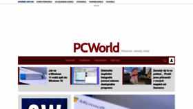 What Pcworld.cz website looked like in 2022 (1 year ago)