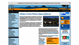 What Puertopollensa.com website looked like in 2022 (1 year ago)