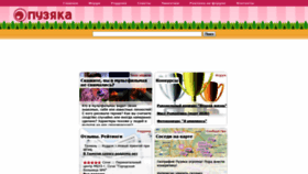 What Puzyaka.ru website looked like in 2022 (1 year ago)