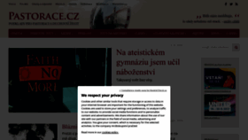 What Pastorace.cz website looked like in 2022 (1 year ago)