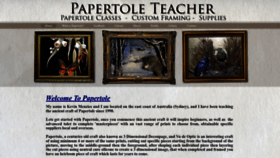 What Papertoleteacher.com.au website looked like in 2022 (1 year ago)