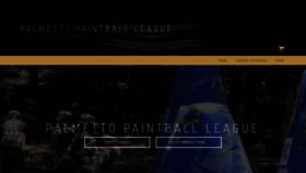 What Palmettopaintballleague.com website looked like in 2022 (1 year ago)