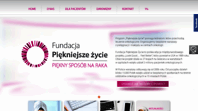 What Piekniejszezycie.org website looked like in 2022 (1 year ago)