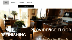 What Providencefloorrefinishing.com website looked like in 2022 (1 year ago)