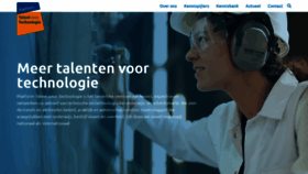 What Ptvt.nl website looked like in 2022 (1 year ago)
