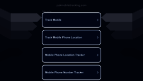 What Pakmobiletracking.com website looked like in 2022 (1 year ago)