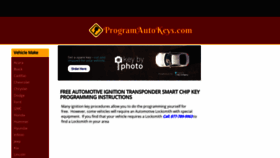 What Programautokeys.com website looked like in 2022 (1 year ago)