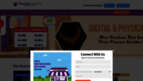 What Popcorninfotech.com website looked like in 2022 (1 year ago)