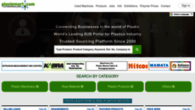 What Plastemart.com website looked like in 2022 (1 year ago)