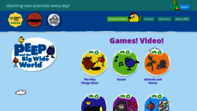 What Peepandthebigwideworld.com website looked like in 2022 (2 years ago)